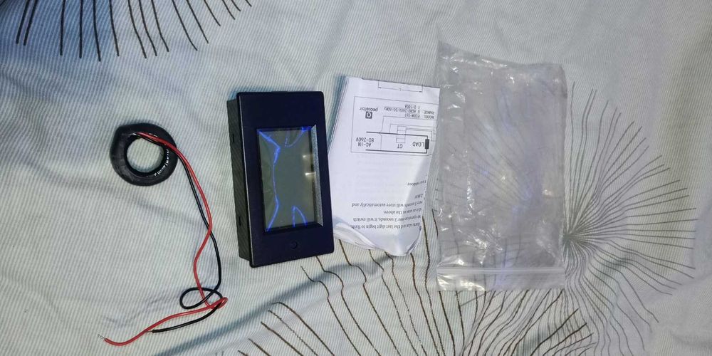 Измеритель мощности PZEM-061 220В/100А