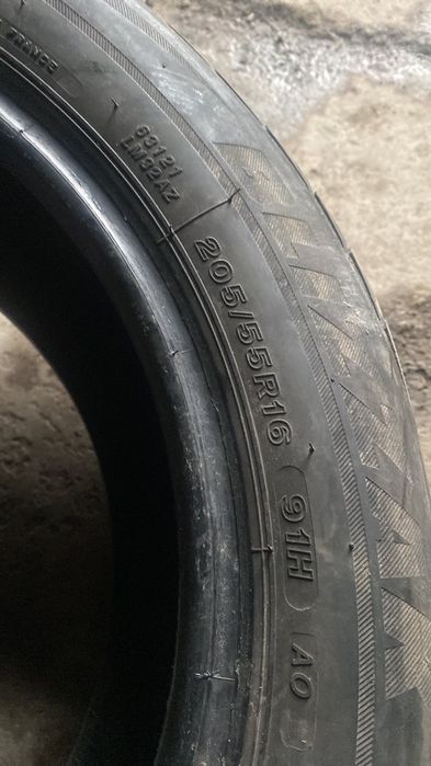 205.55.16 Bridgestone 2шт зима шини резина з Европи БВ склад Харків 55