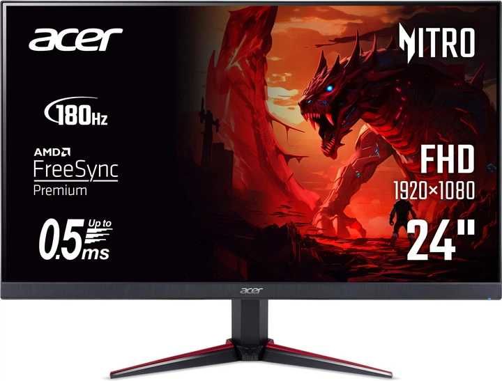Монітор Acer Nitro 23.8" VG240YM3bmiipx 180Hz