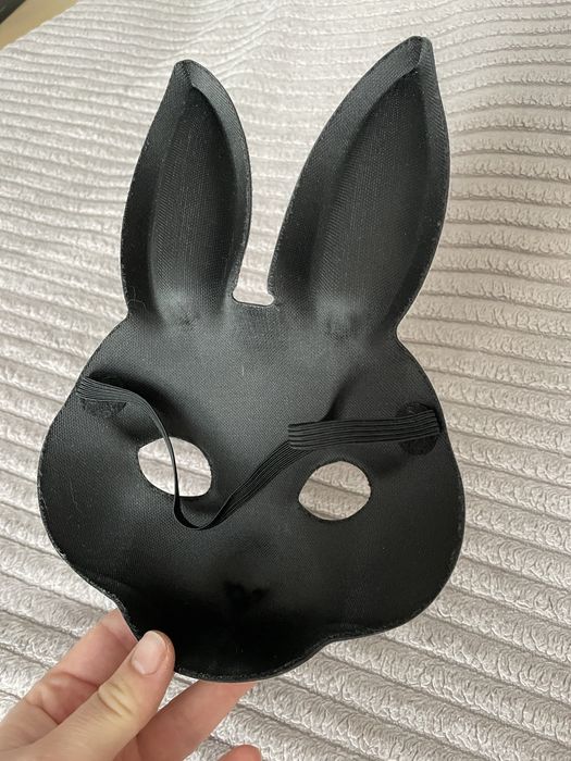 Маска зайця на резинці