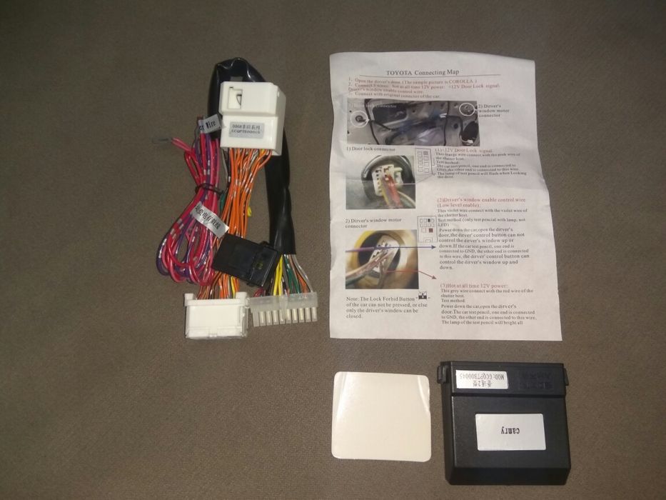 Доводчик стекол для Toyota