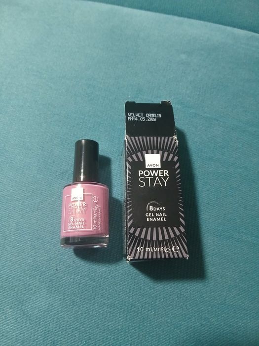 Avon Power Stay żelowy lakier do paznokci Velvet Camelia