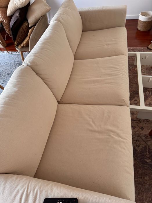 Sofá IKEA VIMLE 3 Lugares – Bege | Excelente Estado