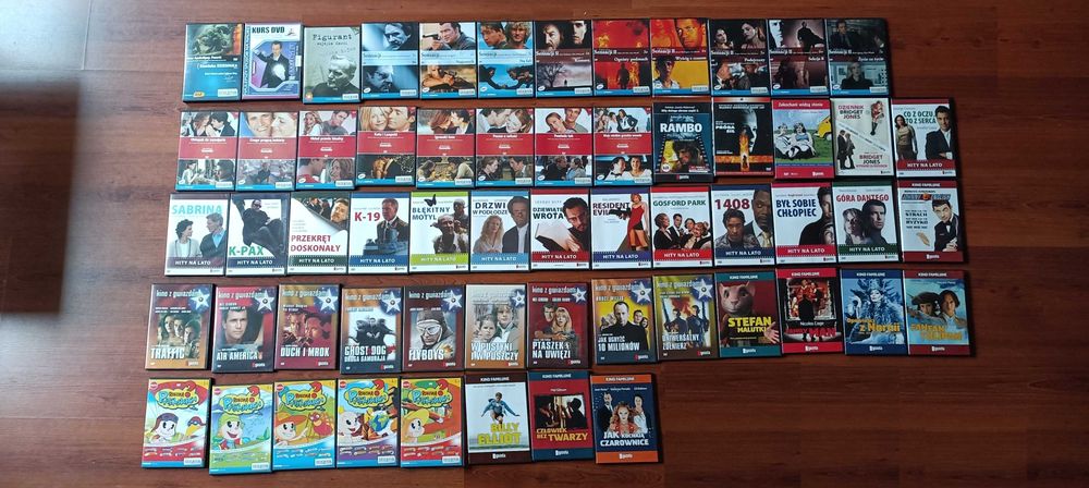 Filmowa kolekcja DVD hity kina 59 płyt