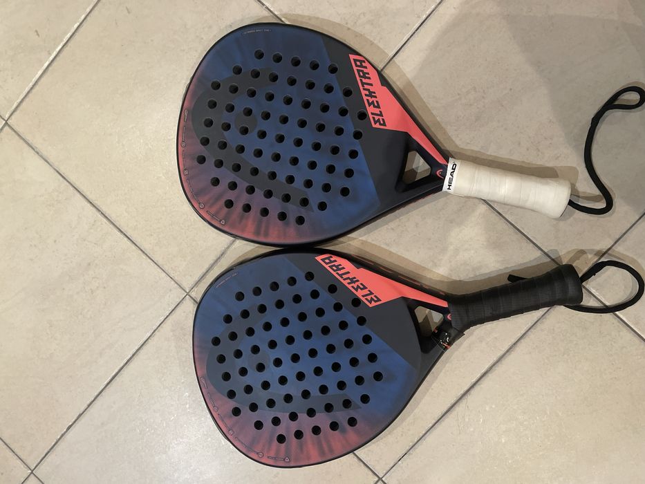2x Head Elektra racket + Head Ultimate Bag