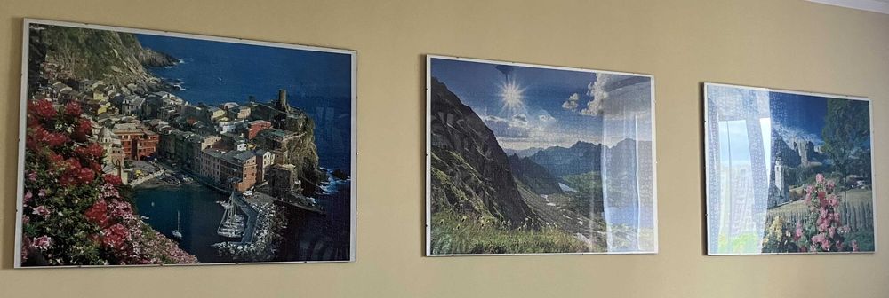 Duża, szklana ( nie plexi ) antyrama, rozmiar 70 x 100 cm