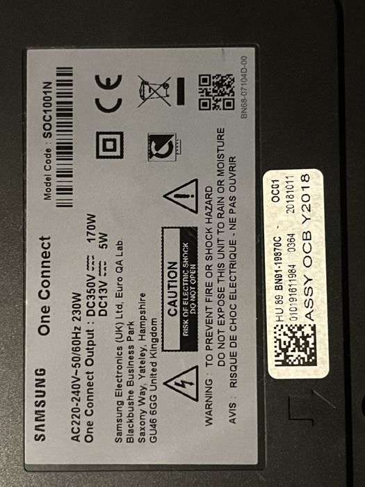 “One connect” Samsung em otimo estado