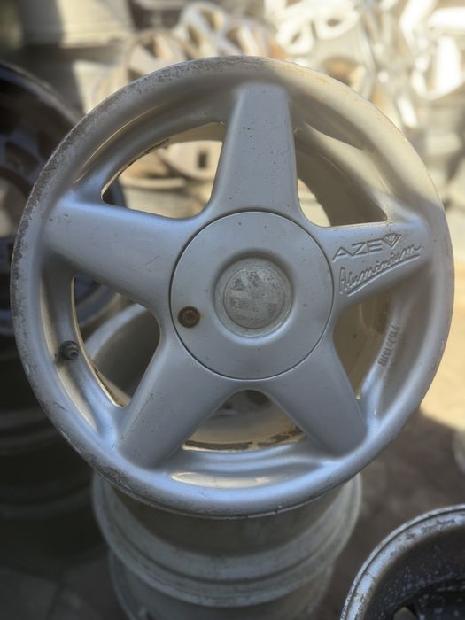 Jantes usadas Azev 15 5x112 raras old school vw passat
