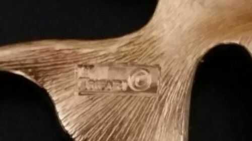 Pregadeira banhada ouro 18 K Crown Trifari by Alfred Philippe