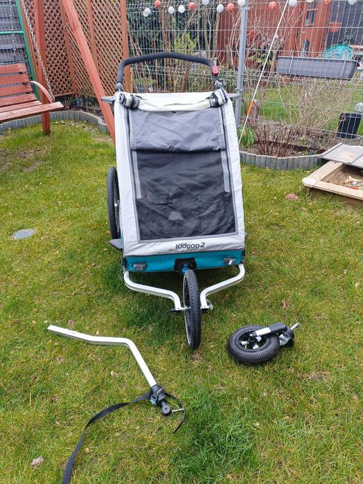 Przyczepka rowerowa Qeridoo Kidgooo 2