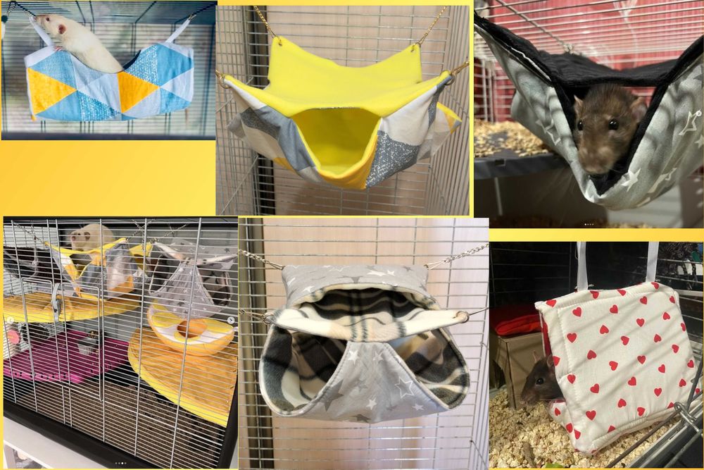 гамак, домик, туннель для крыс, морской свинки, дегу, грызунов.
