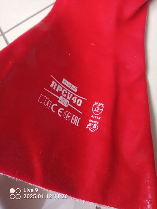 Rękawice gumowe RPCV40