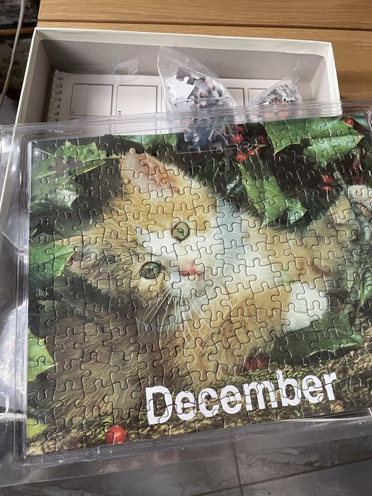 Подарунок подарок Пазли календар нове пазлы календарь