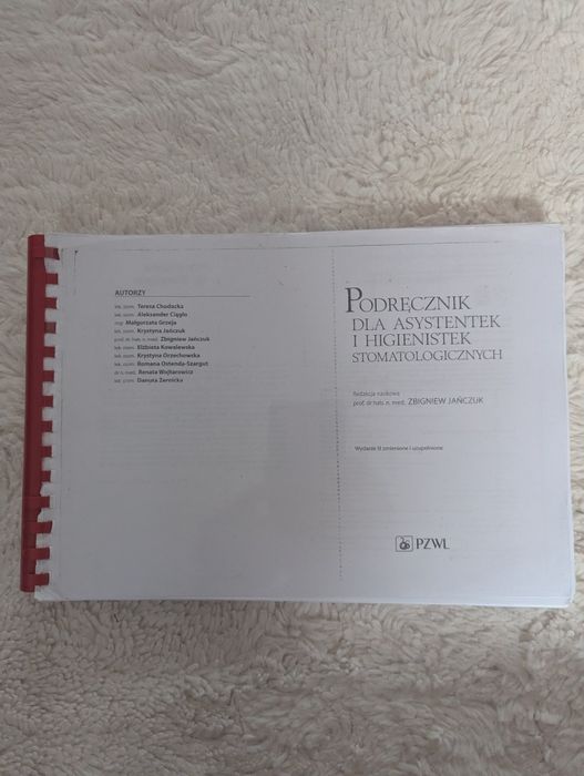 Podręcznik dla Asystentek i Higienistek Stomatologicznych Z.Jańczuk