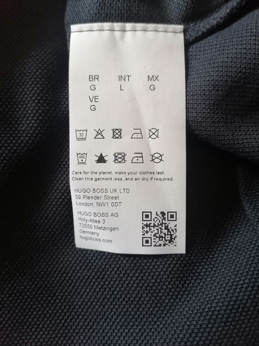 Koszulka / t-shirt czarna męska Boss, rozmiar L, nowa