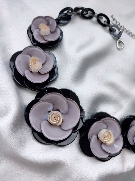 Вінтажне квіткове намисто кольє Carol & Bella, Англія.