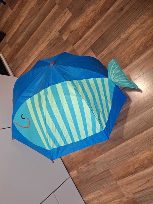 parasol dziecięcy stan dobry rybka