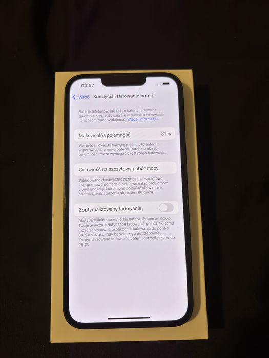 Iphone 13 128 GB Stan Idealny!