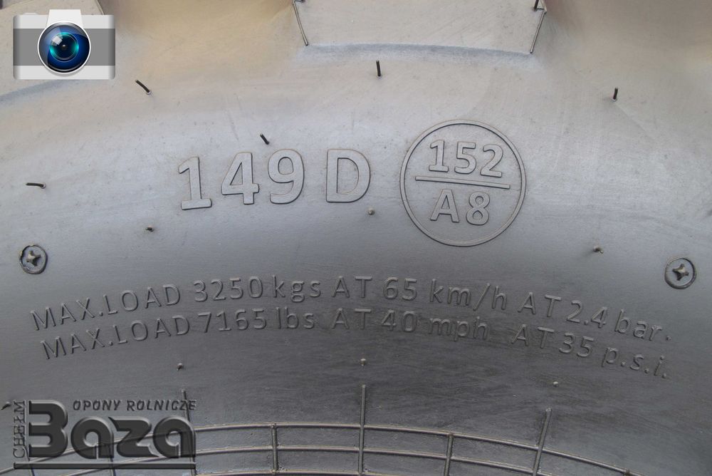 BAZĄ Opona 540/65R28 GRI XLR-65 D-65 Szeroka Mocna +TK Promocja 2026 !