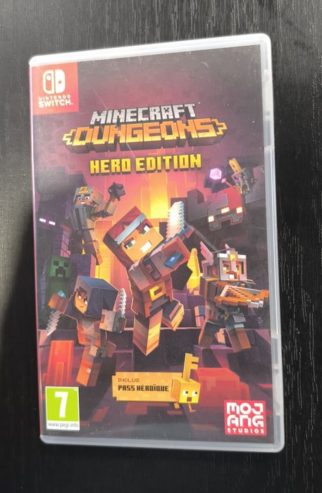 Minecraft dungeons hero edition Nintendo switch