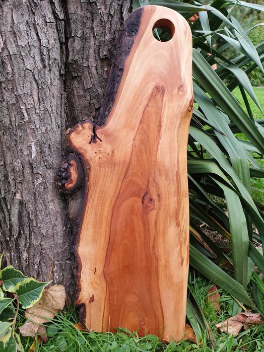 Deska do serwowania potraw patera lite naturalne drewno ZOBACZ