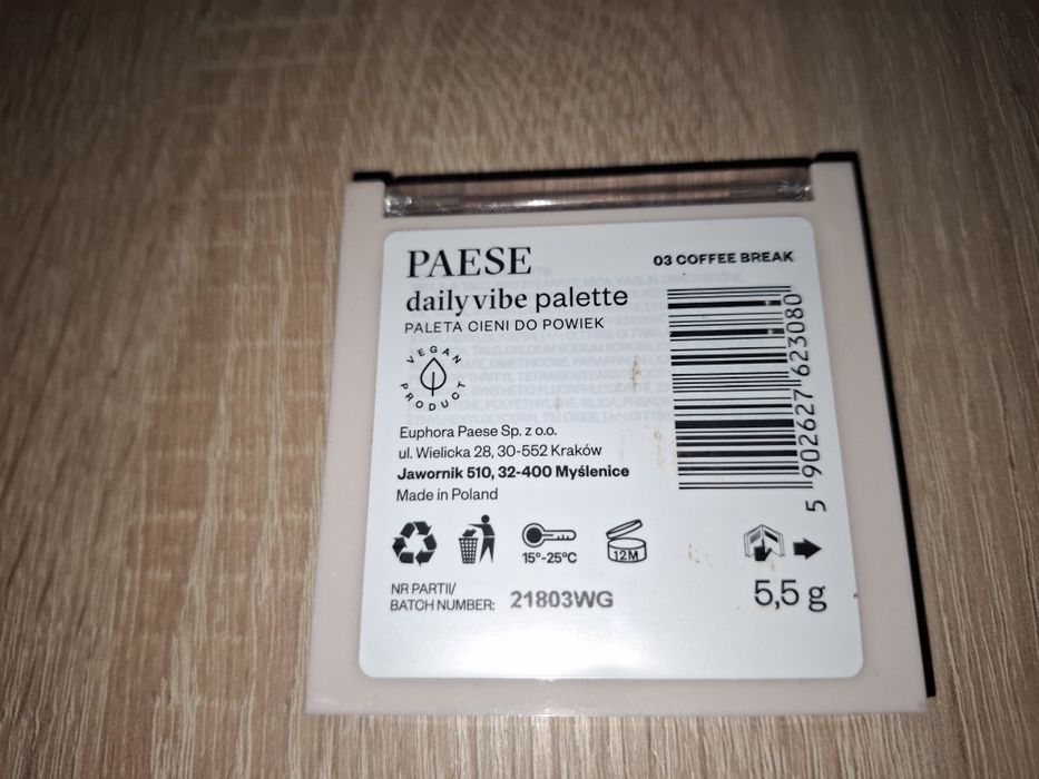 Paleta cieni Paese
