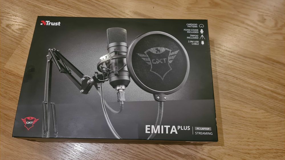 TRUST GXT 252+ Gaming Microphone with Emite Plus Streaming64738680243715120
