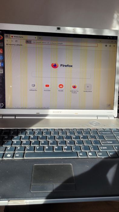 Sony vaio fz 4000   model 3A1L.   USZKODZONY