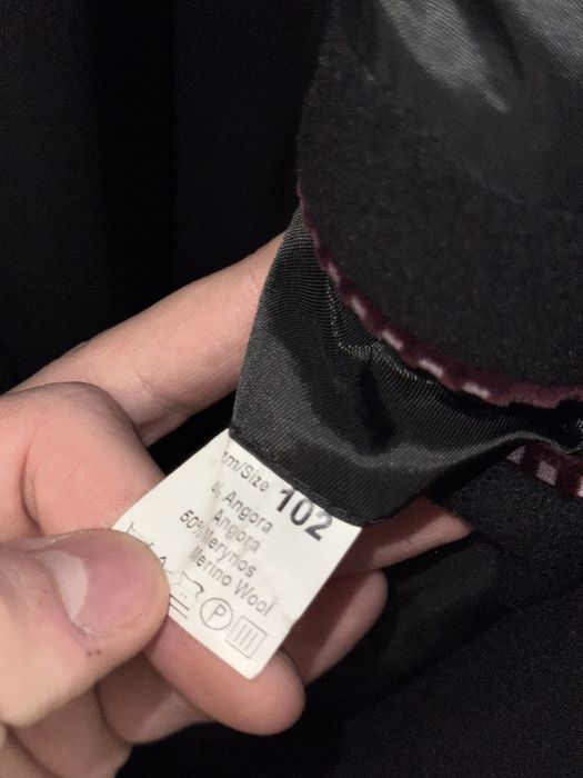 Пальто шерстяне L XL