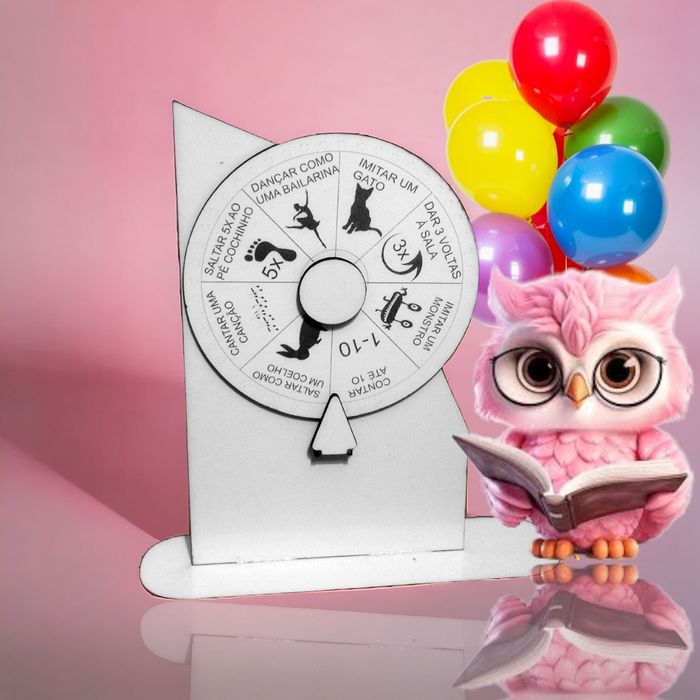 Jogo Roda da Sorte para Crianças