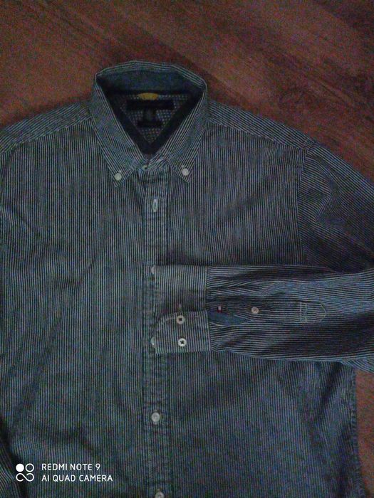 Tommy Hilfiger Koszula Męska M  Custom  Fit w paski