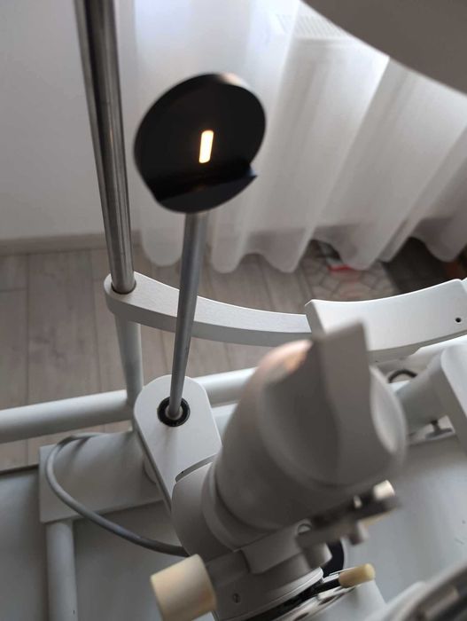 Lampa szczelinowa ze stolikiem