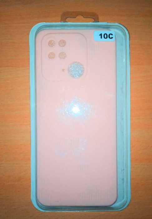Чехол НОВЫЙ  для Xiaomi Redmi 10C Pink