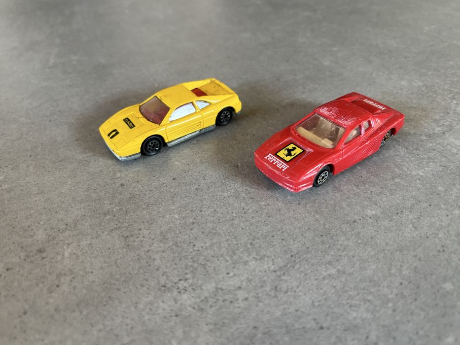 Resoraki Majorette Novacar 2X Ferrari 348 tb Testarossa