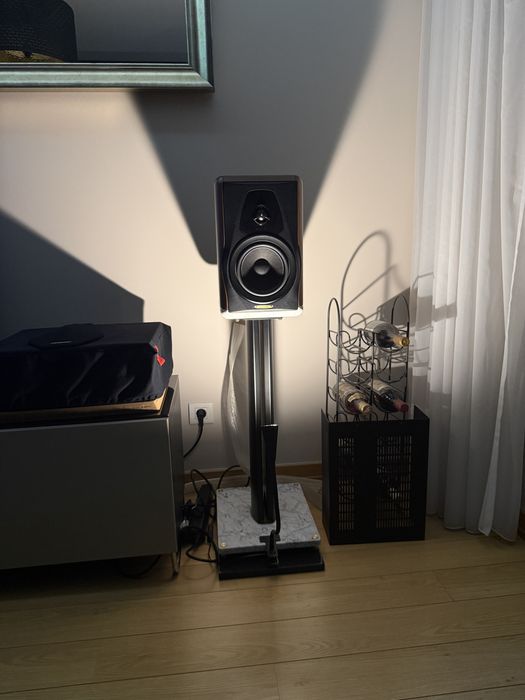 Sonus Faber Electa Amator 3 marmore de Carrara branco + suportes novas