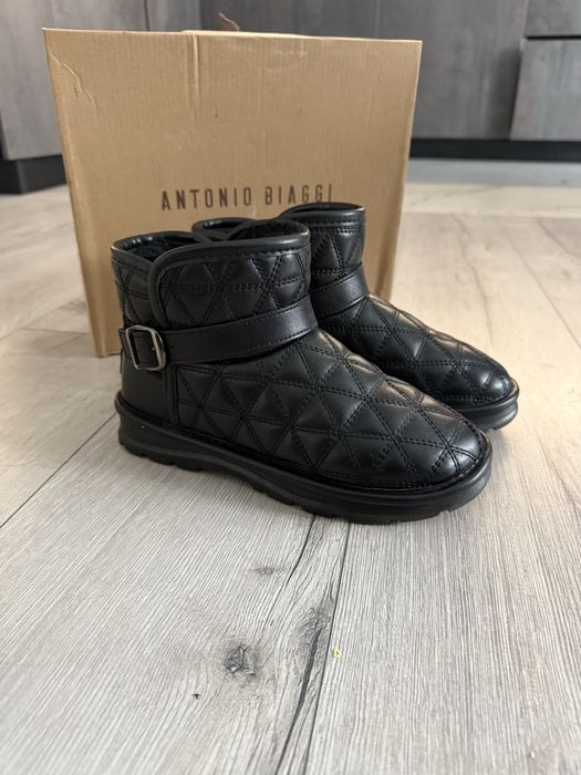 Угги шкіряні Antinio Biaggi