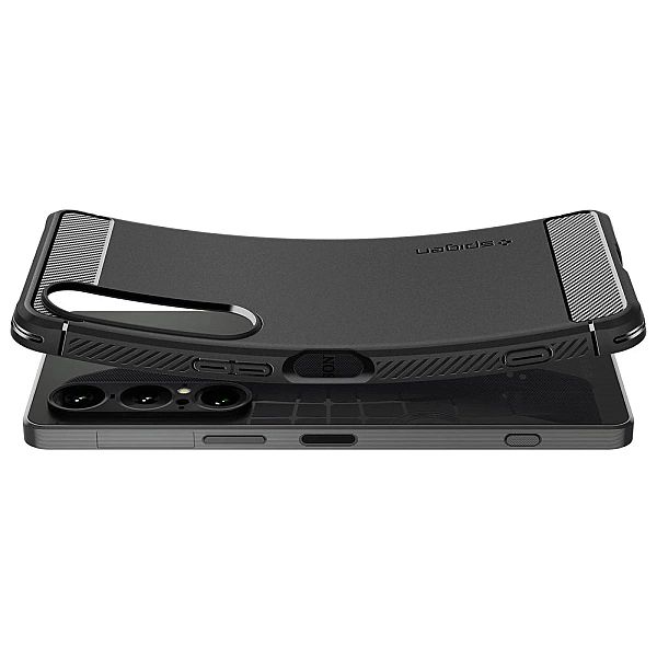 Etui Spigen Rugged Armor na Sony Xperia 1 VII - czarny mat