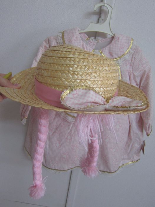 Fantasia de Carnaval - Boneca 4 anos NOVO