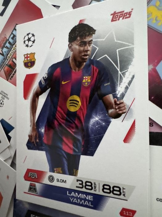 Lamine yamal topps