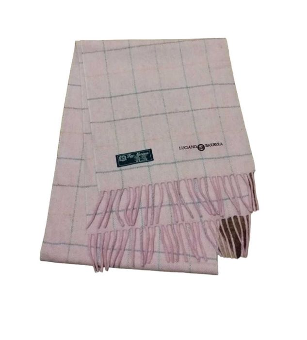 Luciano Barbera італія ексклюзивний дизайнерський шарф 100% шерть