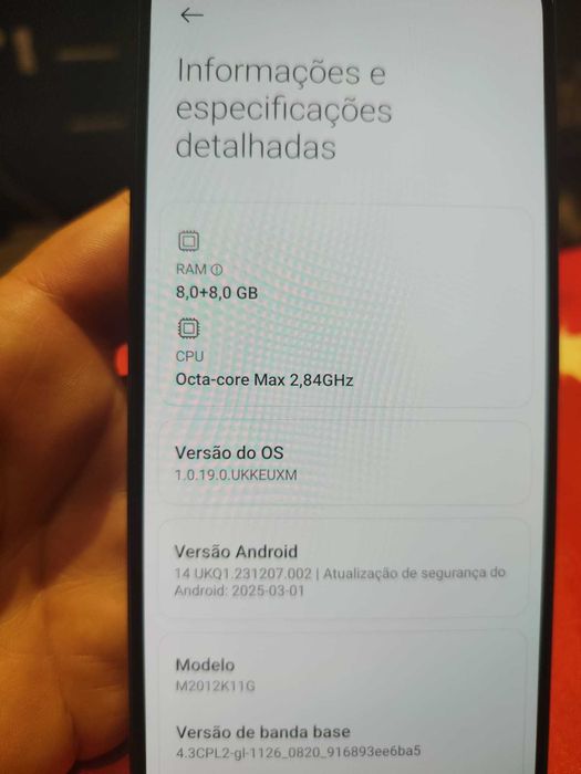 XIAOMI Mi 11i 5G 8+8GB RAM 256GB - Qualcomm Snapdragon 888, Wi-Fi 6 e Bluetooth 5.2