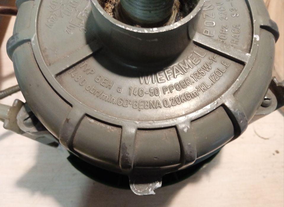 Silnik do pralki 135 W 1480 obr/min.  TANIO.