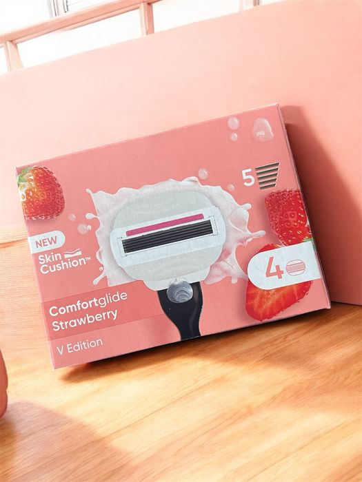 NOWOŚĆ. Gillette Venus ComfortGlide truskawkowa wersja