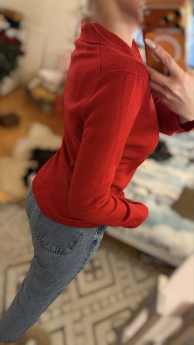 Шовк кашемір adagio брендова кофта поло джемпер