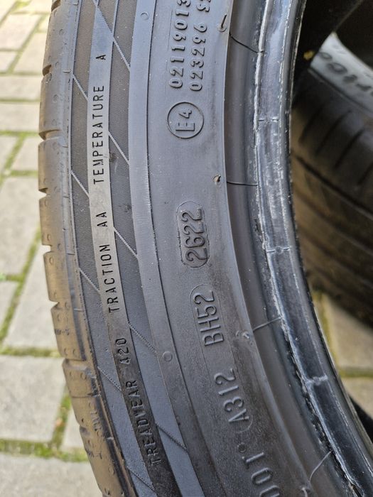 2 Opony letnie Continental Sportcontact5 255/45 R20