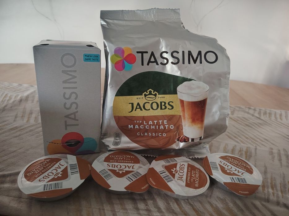 Ekspres Bosch+ kapsułki Tassimo+ kubek