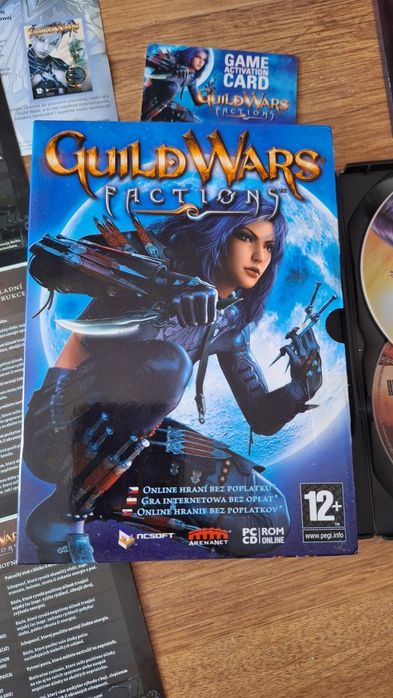 Gra PC Guild Wars Factions box