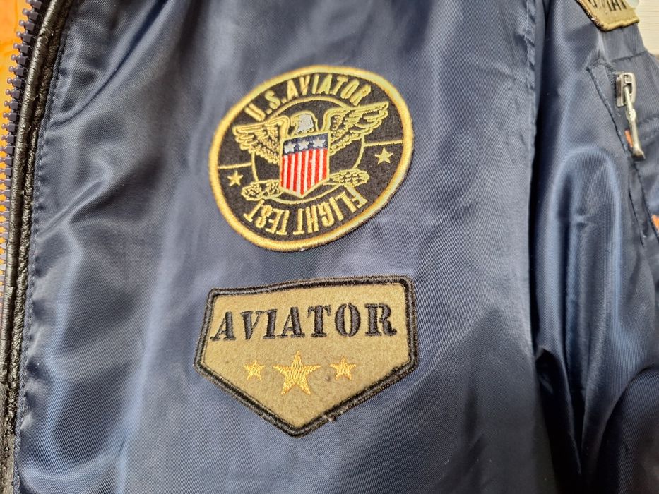 Zimowa kurtka pilotka