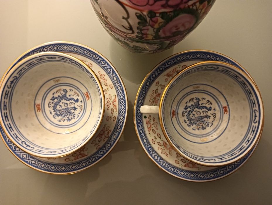 Porcelana chinesa original, antiga e de qualidade*
