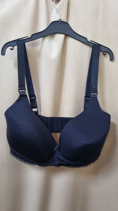 Czarny stanik biustonosz usztywniany bez fiszbin H&M